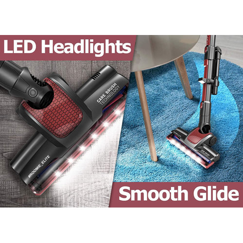 RoomieTEC Roomie ‘elite’ Cordless Lowreaching Vacuum Cleaner Wayfair